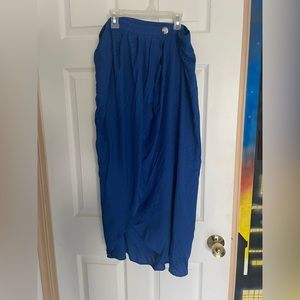 Zara blue skirt